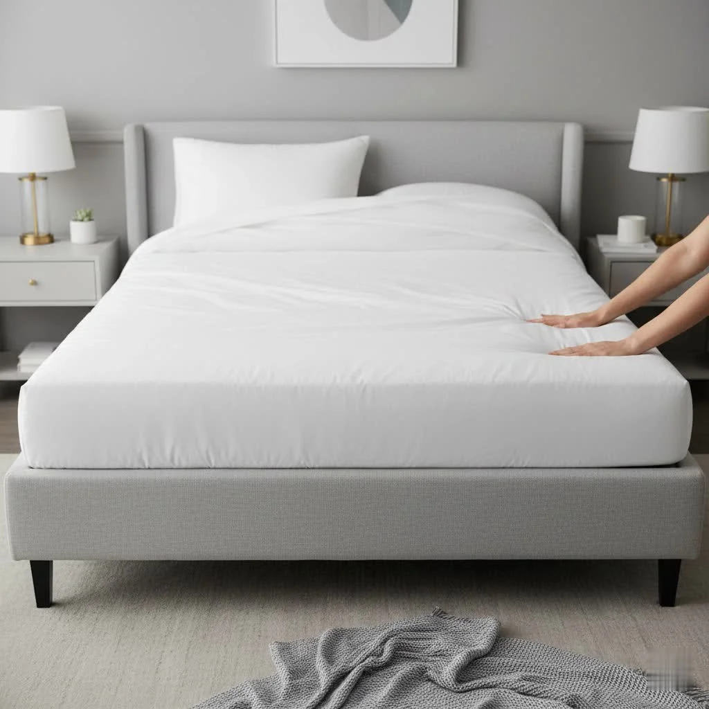 Twin XL foam mattress topper for enhanced comfort