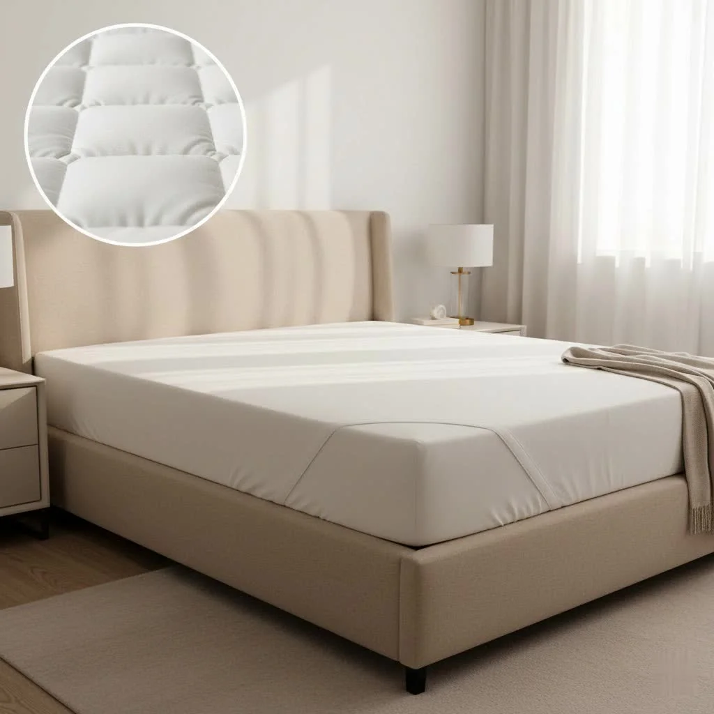 Mattress topper for memory foam